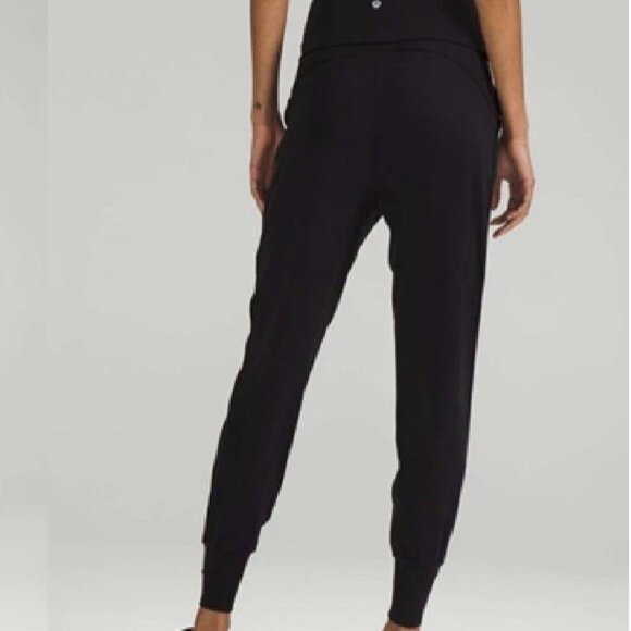 Lululemon Align Super High Rise Ribbed Waist Jogger Black Sz 8 NWT - Picture 3 of 9